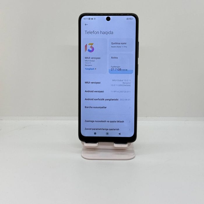 Redmi note 11 pro dastavka bor