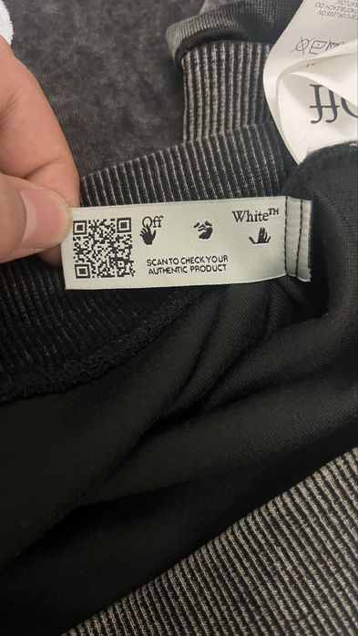 off white худи M size новый