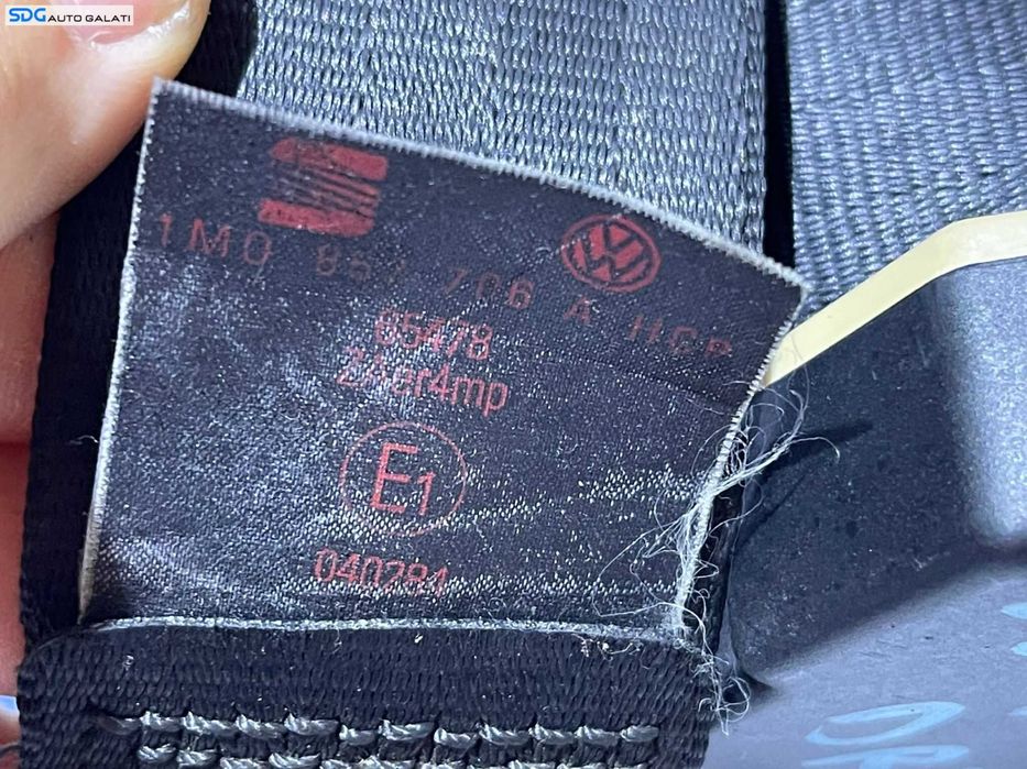 Centura Siguranta Dreapta Fata Pasager Seat Leon 1M 1999 - 2006 Cod 1M0857706A