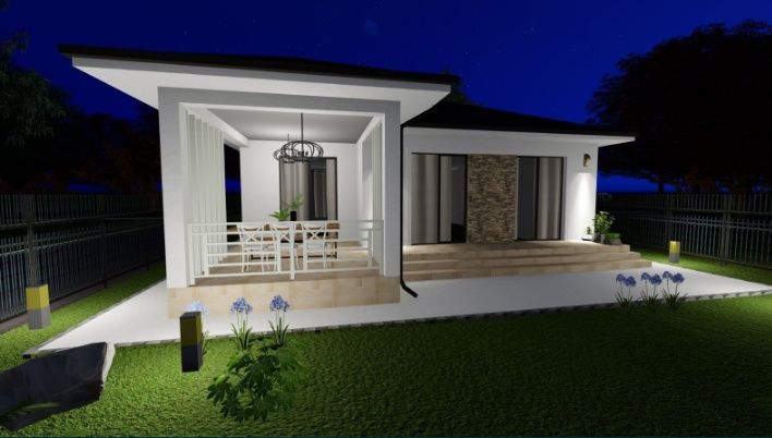 Vilă nouă Crevedia–Darza | 150 mp + pod | Teren 420 mp | 119.000 €