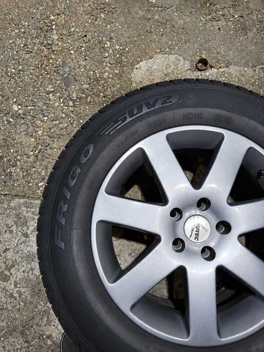 Jante aliaj AUTEC 17” Mercedes/Audi/VW/Skoda/Seat + 4 anvelope Debica M + S Frigo SUV2