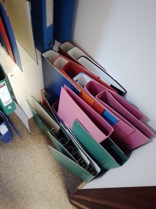 Bibliorafturi colorate