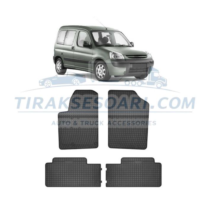 Полски Гумени стелки за пикап Peugeot Partner 1 Gen 1999 2010 година