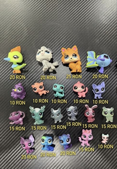 LPS  - lot figurine Littlest Pet Shop originale / Ediții Speciale (Cosmic, Winter)