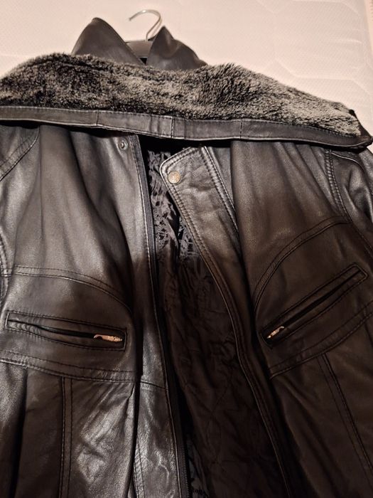 Geaca de piele de calitate - bărbați
