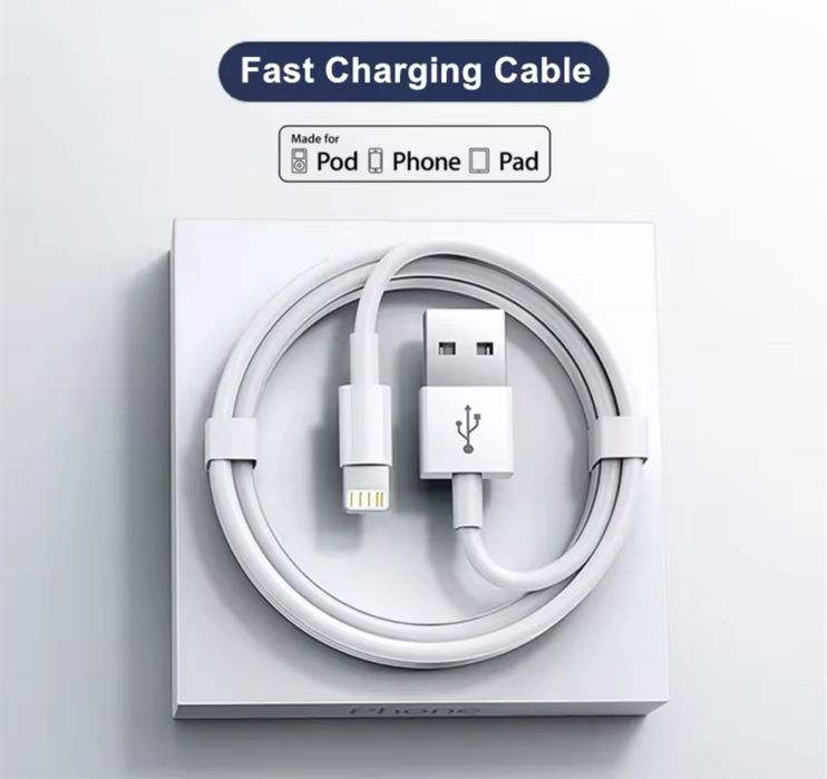 Cablu Incarcare / Transfer Date Compatibil cu Orice Model de Iphone