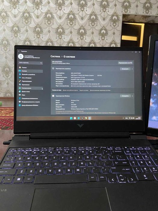 srochno prodoyotsa igravoy noutbuk hp victus 15