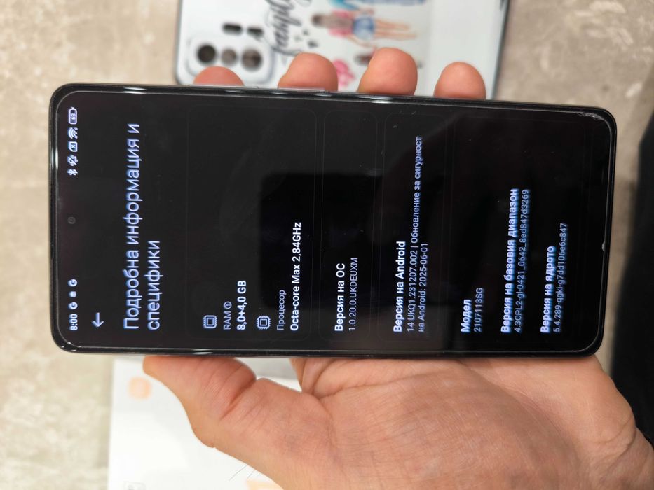 Xiaomi 11t pro 256/8+8 5g Celestial Blue