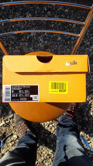 Nike nr 42.5 Blazer. Mid 77 Pro Club