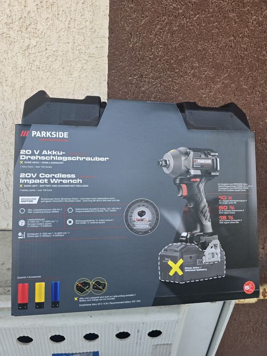 Impact parkside 600 Nm