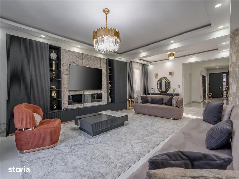 Pipera - Voluntari,Vila Premium,6 Camere,340 Mp,Teren 523 Mp