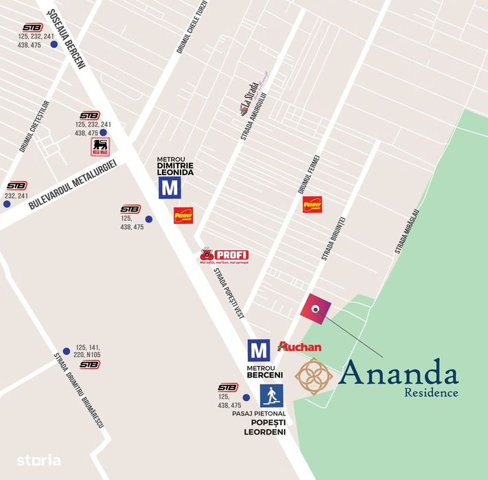 Apartament cu 2 camere, compartimentare eficienta, zona Metrou Berceni