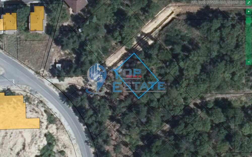 Парцел във високата част на кв. Картала, град Велико Търново