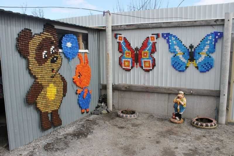 Продам. Пластмассовые крышки для различных творческих поделок .