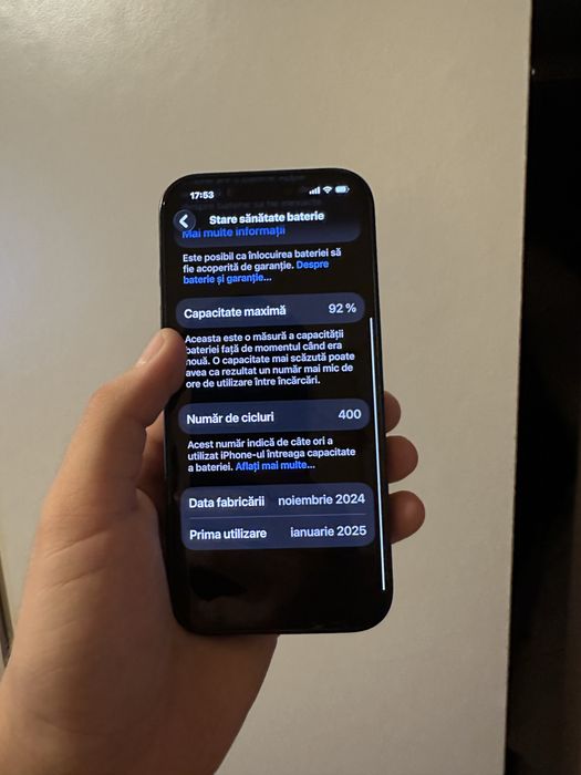 Vand iphone 16 pro de 512 GB