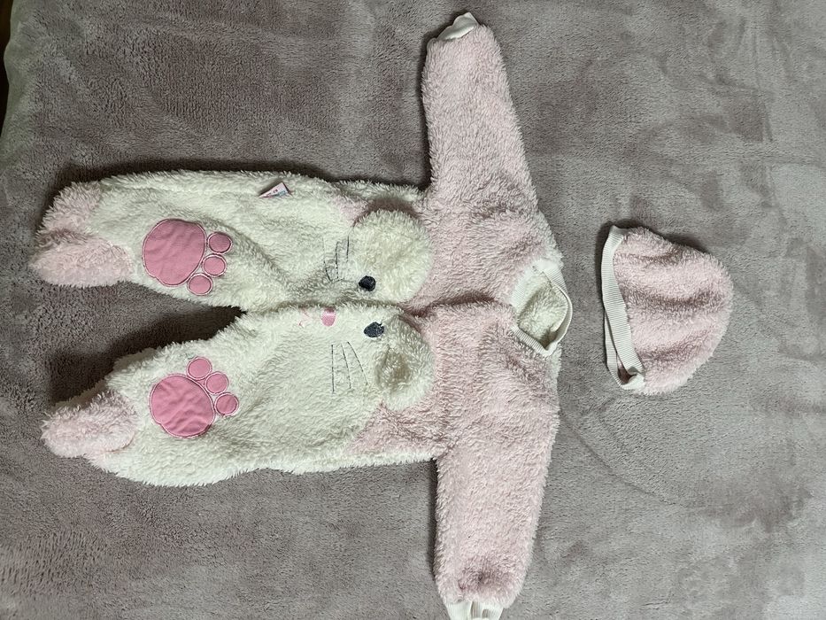 Бебешки космонавт за момиче H&M и подарък, размер 62, 2-4 месеца