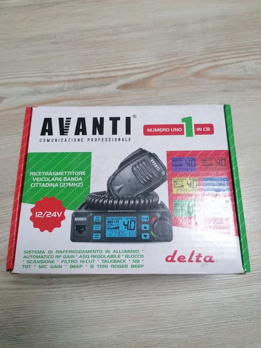 Vând Stație CB Avanti +Antena+Baza
