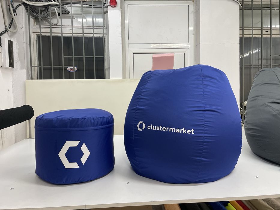 Барбарон с печат по поръчка / Пуфове,Водоустойчив,От производител