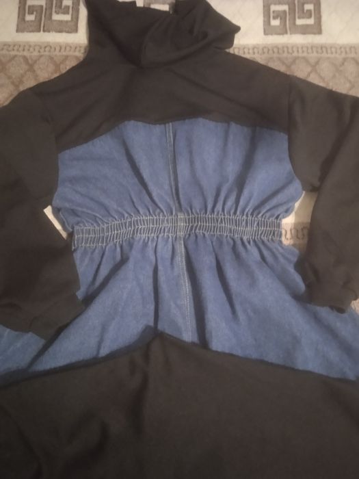 Джинсовый костюм для девочки