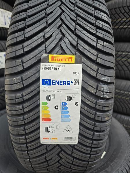 235/55/19 PIRELLI 4бр