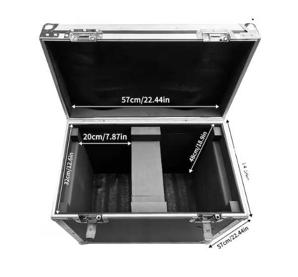 Flight case dublu pentru beam 14R transport
