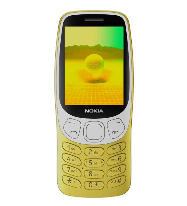 Telefon mobil Nokia 3210 (2024), Dual SIM, 4G, Gold