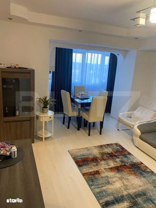 Apartament 3 camere, bloc PP, 62 mp, renovat, mobilat, zona Ultracentr — fotografia 1