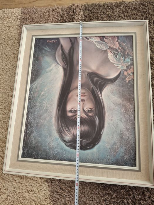 Tablou portret cu rama