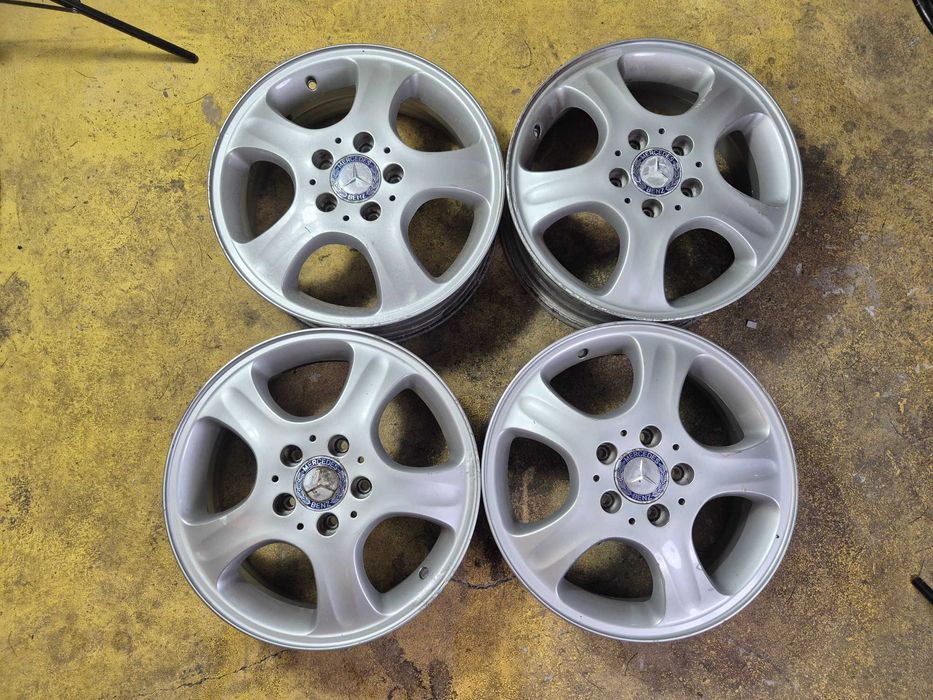 4 Jante Aliaj 5x112 16'' OEM Mercedes Vaneo W414 / A-Class / B-Class 5.5J ET 42 ! SUPER PRET !