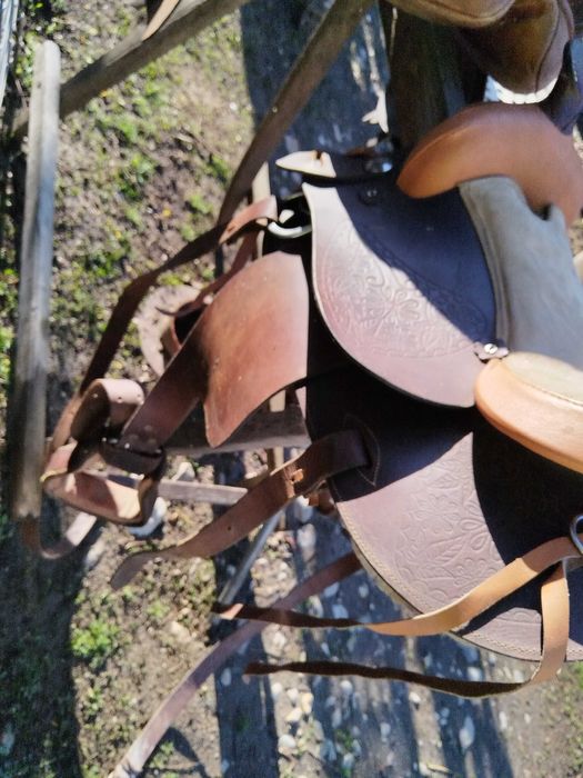 Sa călărie echitatie de piele originala