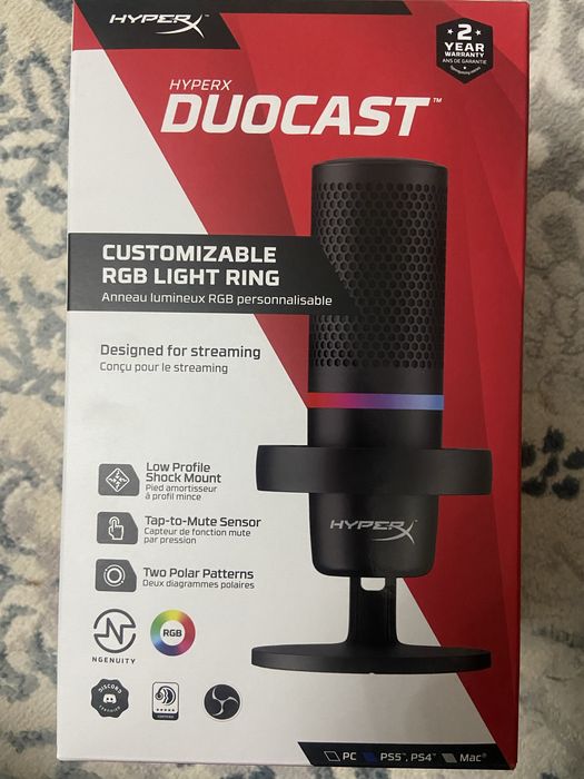 Микрофон Hyper x duocast