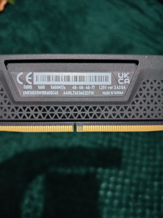 Plăcuță memorie RAM Corsair Vengeance