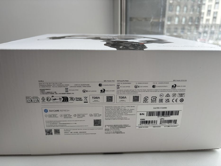 Новый Ronin Стедикам DJI RS 4 Combo