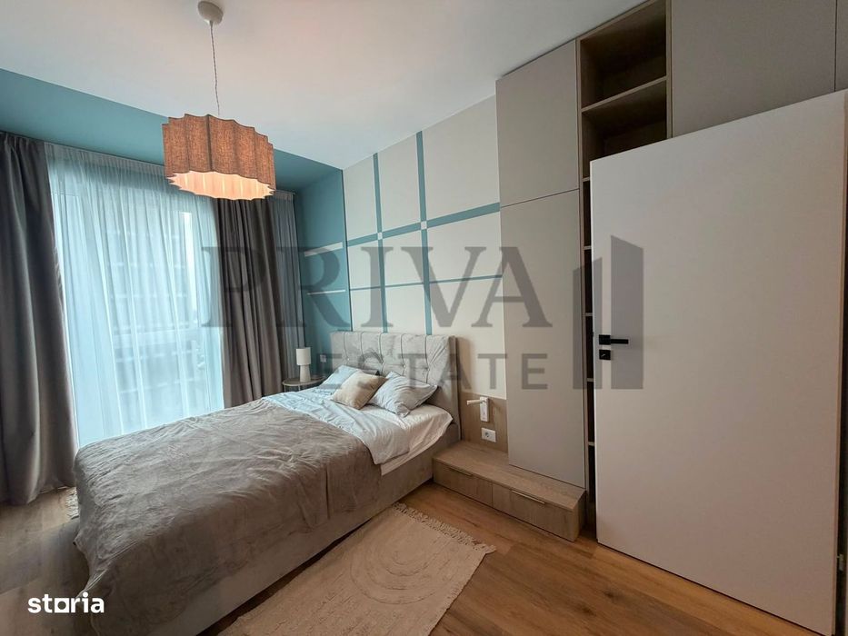 Apartament premium 2 camere mobilat, 55 mp, etaj 3, Nord One Torontal