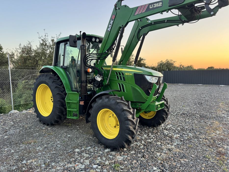 Tractor John Deere 6125 cu Incarcator Frontal Profesional Mailleux MX