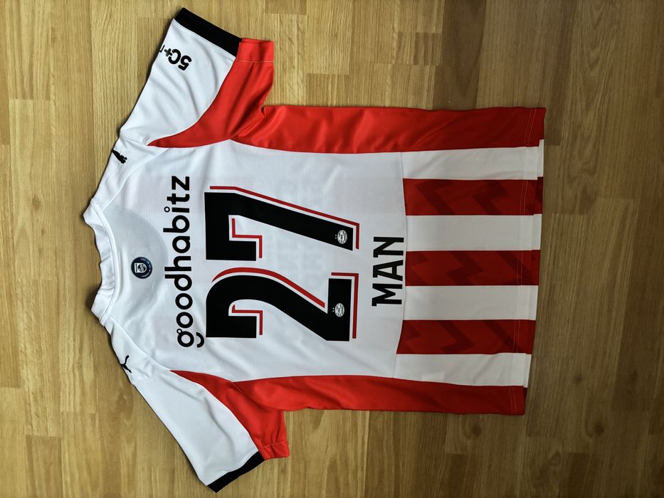 Tricou de fotbal Dennis Man/PSV sezon 25/26