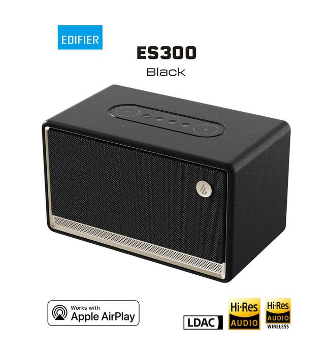 EDIFIER ES300 black /Hi-Res Audio Wireless / Bluetooth 5.4 / 60 Вт /