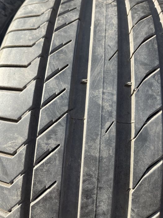 4 бр. летни гуми 235/55/19 Continental AO DOT 0220/2117 2x7 mm 2x5,5 m