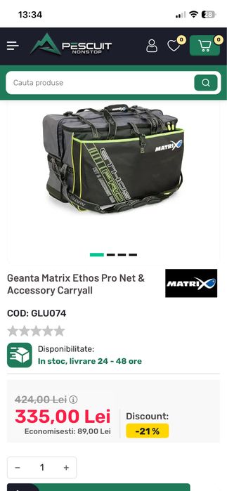 Geanta Matrix Ethos Pro Net & Accessory Carryall