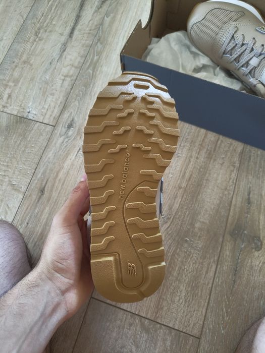 Noi New Balance 37 damă teniși sport bej leopard 500 sneakers piele