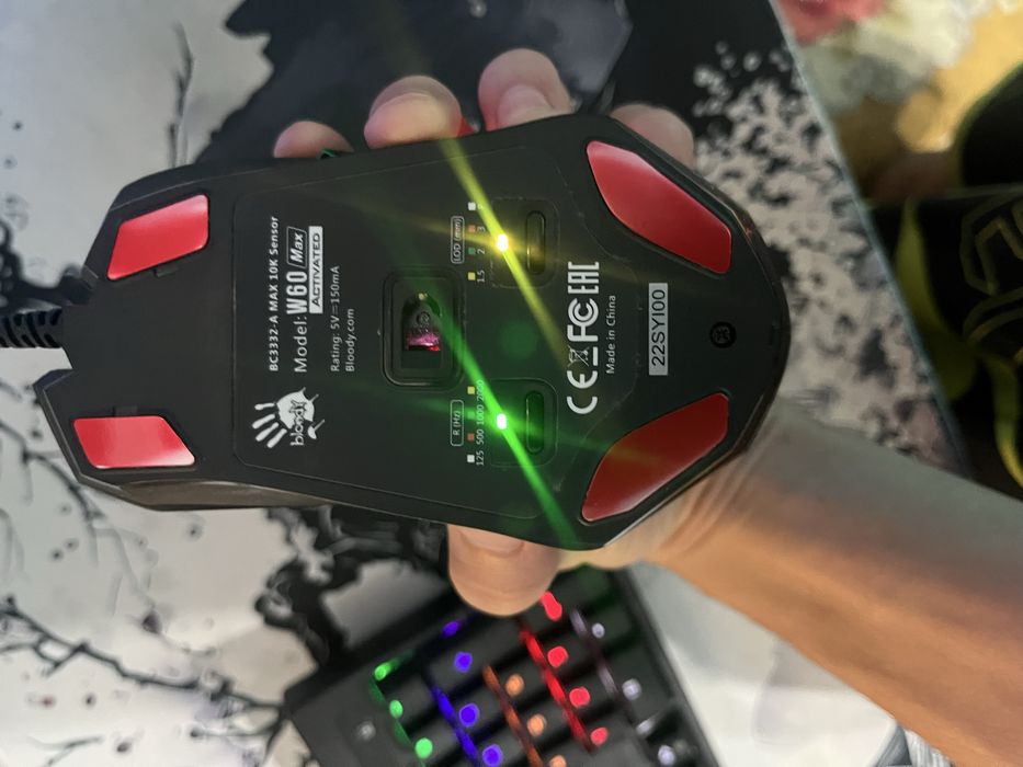 Игровая мышь A4Tech Bloody W60 Max