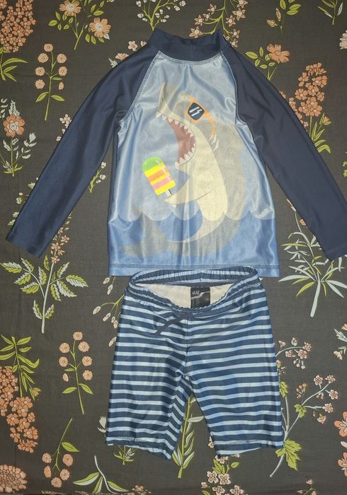 Set baie UPF 50 băieți H&M,Nr.110/116