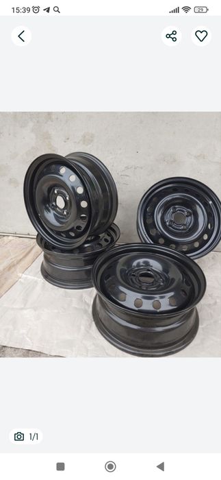 Диски родные Gm на Chevrolet Лассети(Джентра)стальные R15.