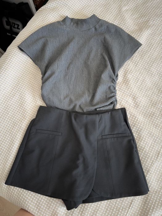 Кожена пола Zara