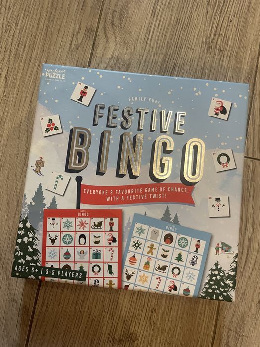 Настолна Игра бинго коледна