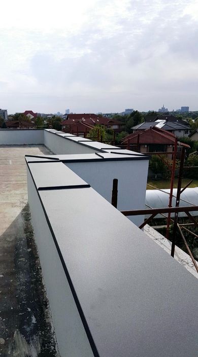 Capac tabla  închidere zid tabla profilează din tabla atic