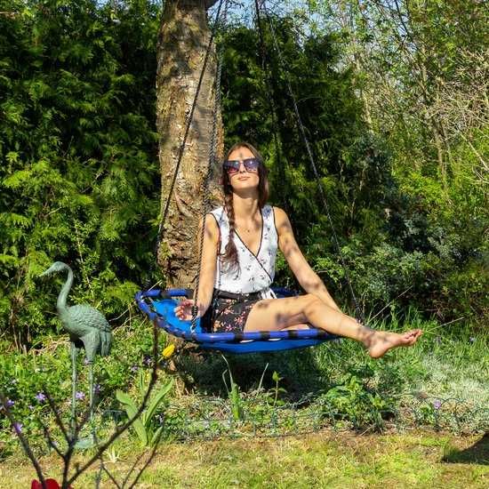 Relaxdays гнездо  люлка правоъгълник - градинска люлка до 100 кг