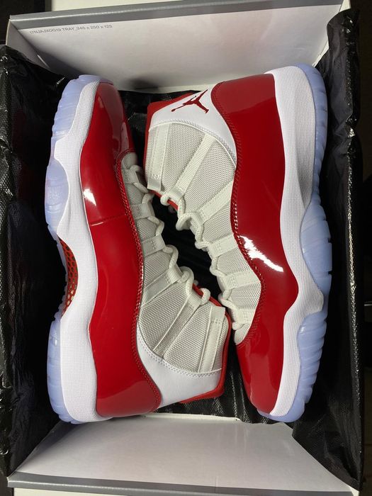 Nike Air Jordan 11 Retro High Cherry Varsity Red CT8012-116 UK 10