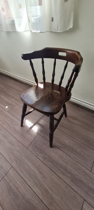 Scaun rustic lemn de fag