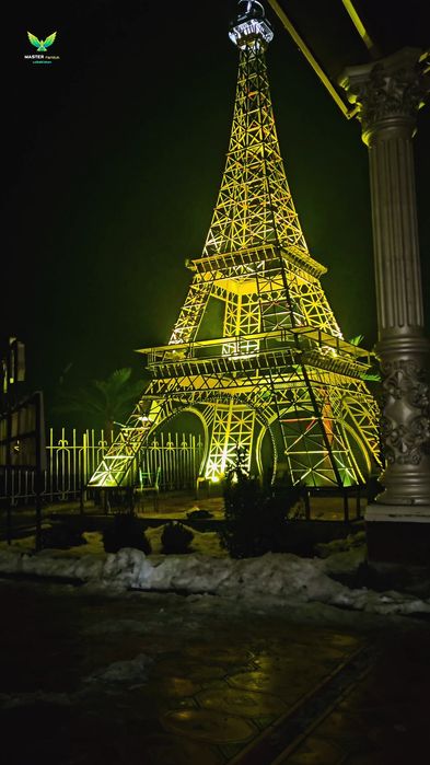 Макет эйфелевая башня